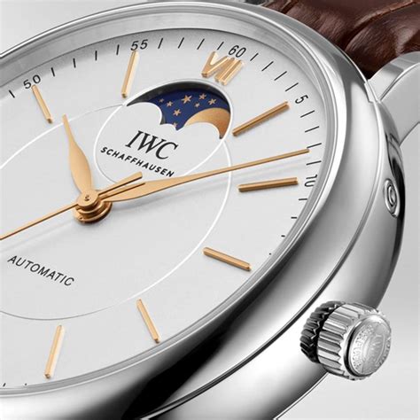 iwc portofino automatic moonphase|iwc portofino price.